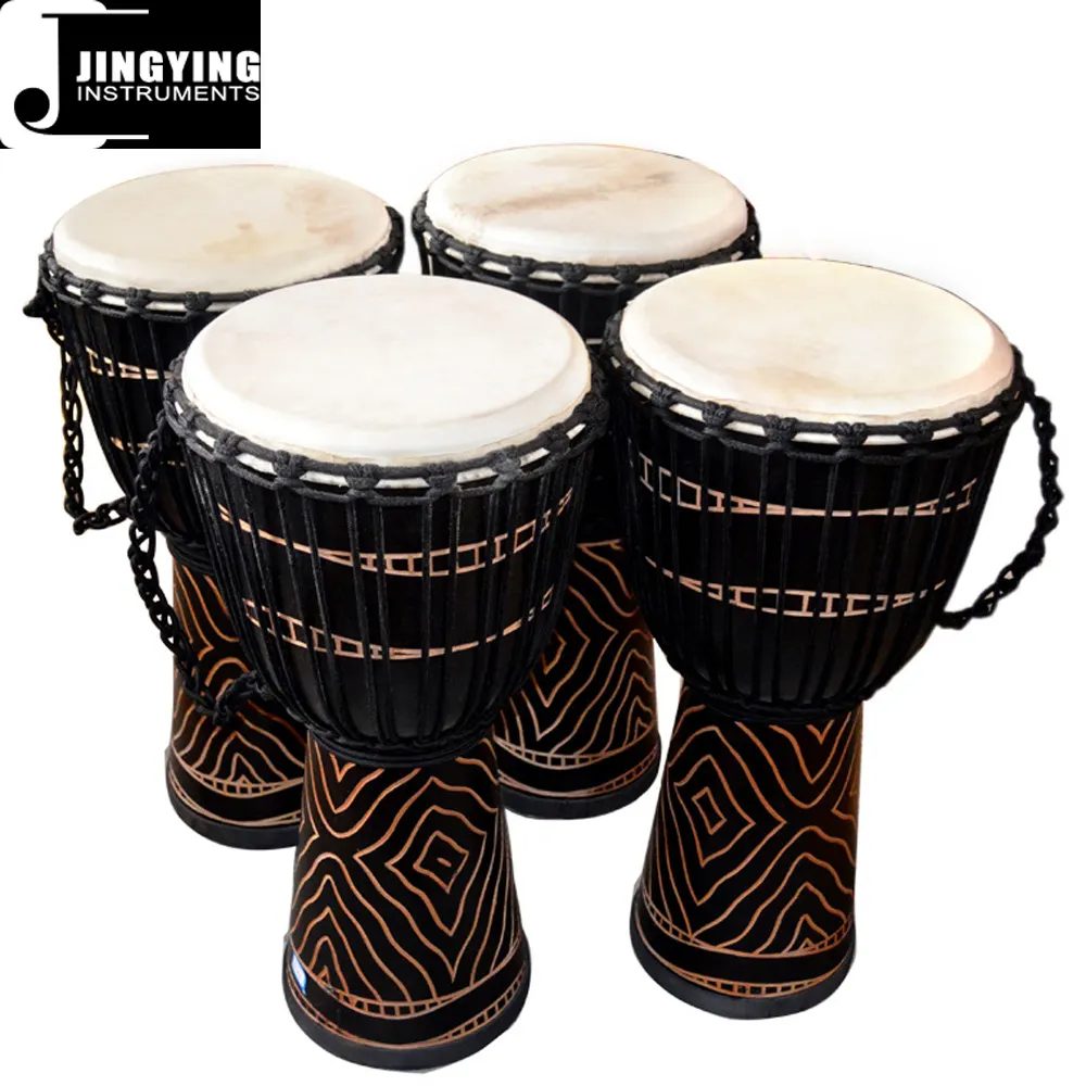 Wmd10 madeira rígida africana natural pura 10 polegadas para tambores africanos