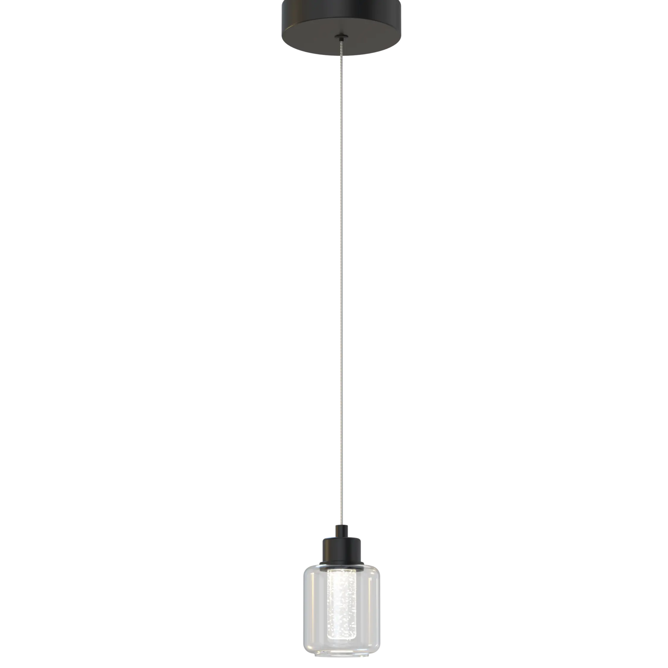 Lámpara colgante de cristal para sala de estar, luz LED de Metal de diseño moderno de FL-005, 1 unidad