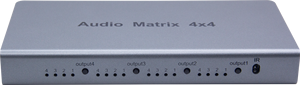 <strong>HDMI</strong> <strong>Matrix</strong> switcher 4X4 with <strong>4</strong> Digital Audio fiber <strong>input</strong> and <strong>output</strong> <strong>HDMI</strong> <strong>matrix</strong> - Product Image 3