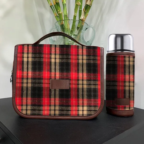 Bolsa de aseo para hombre y mujer, organizador de viaje colgante, Kit de Dop de higiene con gancho, accesorios de baño, maquillaje de afeitado