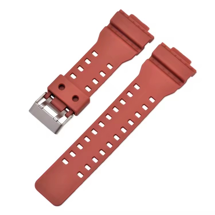 Red--Silver Buckle