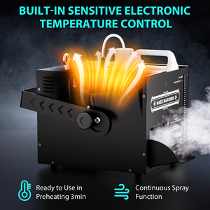 1000W DMX512 Rauch maschine 3L Großer Kraftstoff tank Fernbedienung Nebel-Ölnebel-Effekt maschine auf Wasserbasis für Party Disco Wedding DJ - Product Image 3