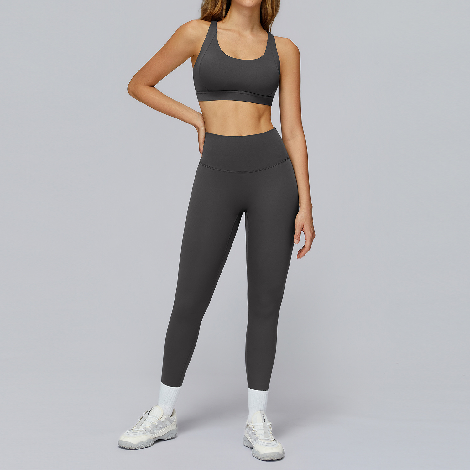 7011 Bra & 7011 Pants - Volcanic Ash