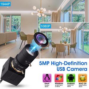 ELP 5Megapixel USB Webcam with 5-50mm Varifocal Zoom Lens USB <strong>Camera</strong> for Linux/Windows/Mac OS <strong>Video</strong> <strong>Camera</strong> - Product Image 4