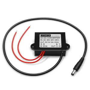Ac-dc转换器交流36v至DC 5V 3A 15w稳压器电源变压器AC8-38V至DC5V防水交流/DC电源模块 - Product Image 4
