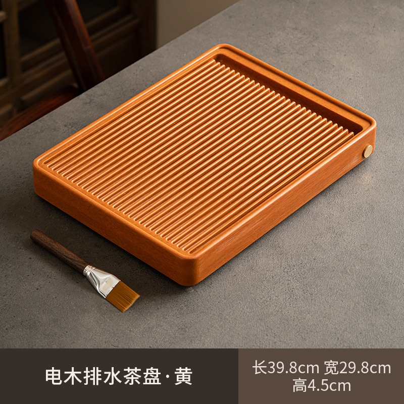 Bakelite Tea Tray - Yellow
