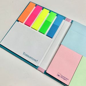 厂家价格定制批发纸质文具办公记事本套装立方体不干胶便笺托盘盒 - Product Image 5