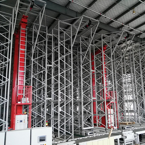 Sistema de estanterías de almacenamiento de grúas apiladoras para la industria alimentaria Pallet ASRS Warehouse Sistema de estanterías de recuperación de almacenamiento automatizado con WCS WMS - Product Image 2