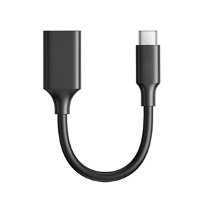 Cable de datos portátil de 0,2 m Tipo-c Macho a USB Hembra Cable adaptador OTG para unidad USB2.0 - Product Image 1