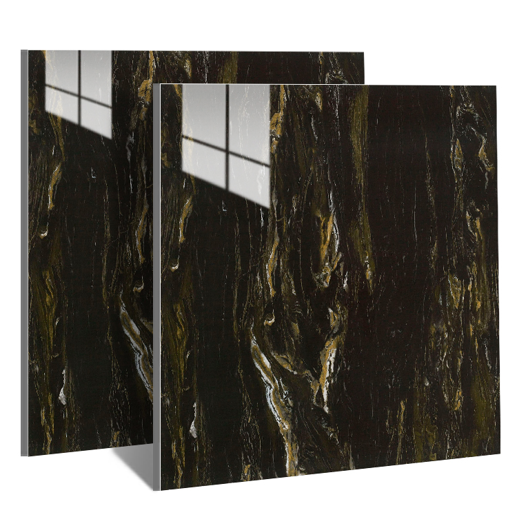 Modern Design Like Turkey Dark Emperador Marble Full Polished Tiles