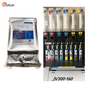 Jv300 CJV300 Jv150打印机数字印刷用芯片BS4-2000ML油墨用原装Mimaki 2L生态溶剂