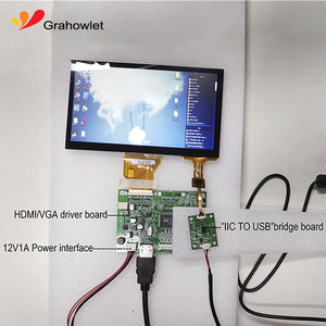 开放式触摸屏7英寸电容式触摸显示模块光学触摸屏面板 - Product Image 1