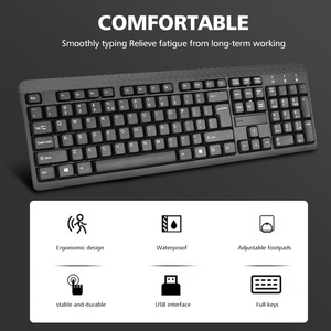 Holesale heest heapest hegonrgonomic ateraterproof ululti anguage aaaired Ired ffffice Keyboard For omomputer