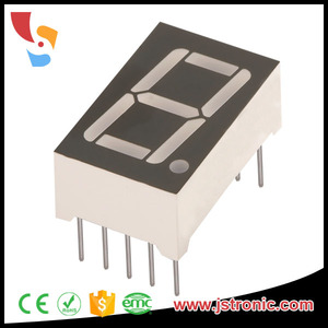 Jstronic einstelliges 0,56 Zoll 10-poliges 1-stelliges 7-Segment-LED-Anzeigemodul