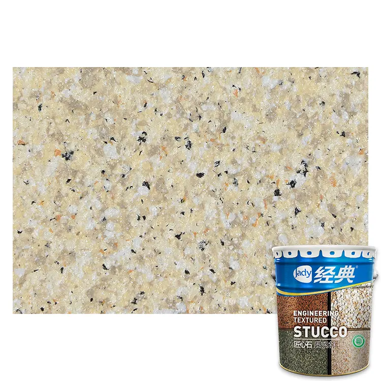 Jady Natural Effect marble Paint Granite Stone Textured Surface Liquid Granite Texture Paint For Exterior Wall