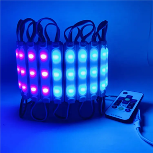 WS2811 пиксельный 5050RGBIC модуль со светодиодами DC 12 В 24 В 0,96 Вт 86*19 мм 3LED IP65 RGB СВЕТОДИОДНЫЕ модули для светодиодных вывесок рекламный щит - Product Image 5