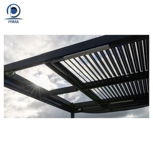 PRIMA <strong>Gazebo</strong> for Backyard Use with Decorative <strong>Gazebo</strong> Stand Durable Aluminum <strong>Gazebo</strong> Frame Simple - Product Image 3