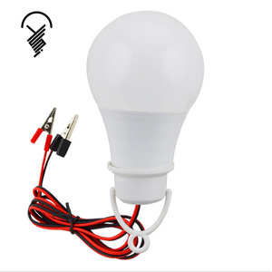 電球1mワイヤークリップ12V DC 3W LED屋内用中国製 - Product Image 4