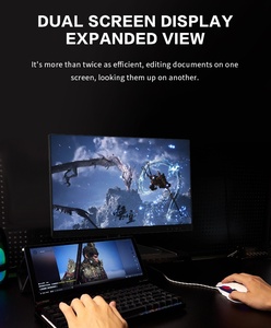 Teclado mecánico de 84 teclas para juegos recomendado, teclado portátil plegable con expansión táctil de 13 "para Windows Mac - Product Image 6