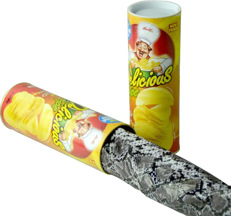 Snake aux chips de pommes de terre