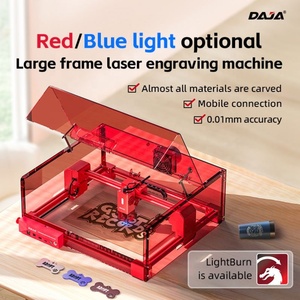 2025 DAJA 5W portátil Mini CNC grabador láser cortador DIY APP Control máquina de grabado láser madera vidrio papel piedra AI pulsado - Product Image 2