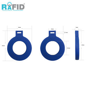 Rablank boş anahtarlık Rfid Keyfob etiketi özel renk logosu 125khz 13.56 Mhz Rfid anahtar kutusu ABS Nfc anahtarlık sosyal medya RAFID/OEM - Product Image 3