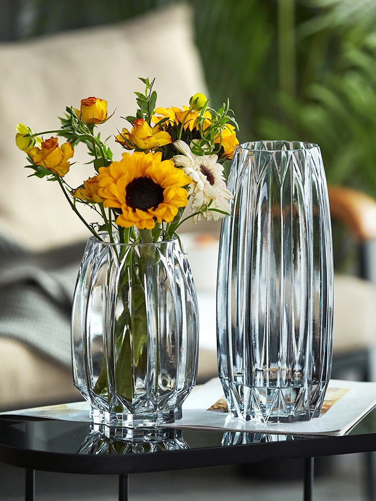 Factory Produced Wholesale Glass Flower Vase for Home Decor