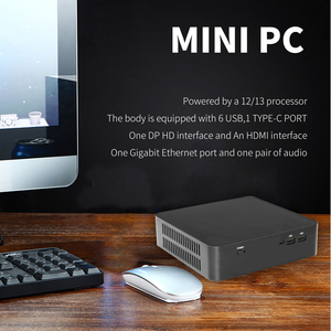 Sharerdp CPU Intel Core 12th Gen Procesador Barebone Core I3 I5 I7 12400 H610 6 Core NUC I5 Mini Gamer Computadora de escritorio PC - Product Image 4