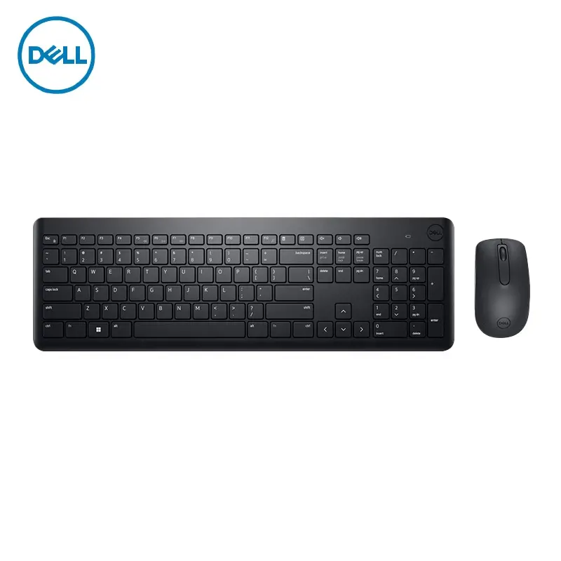 Dell KM3322W Wireless Keyboard Mouse Combo 2.4GHz Wireless-nero