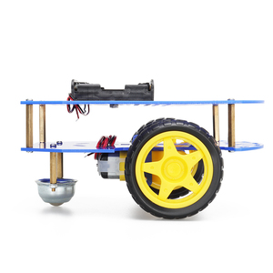 Tscinbuny Blue Tower Board Smart Robot Car Bottom DC Deceleration <strong>Motor</strong> Wheel Accessories Starter Kit Compatible <strong>With</strong> <strong>Arduino</strong>