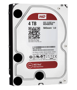红色4TB网络连接存储内部硬盘5400转/分级SATA 6Gb/s 256mb高速缓存3.5 "硬盘WD40EFAX WD40EZAZ WD40EFRX - Product Image 1