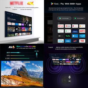 Hako Pro 2GB 16GB CPU Amlogic s905y4 chính thức ai tìm kiếm bằng giọng nói Android Box ATV chứng nhận TV 4K ANYCAST - Product Image 4