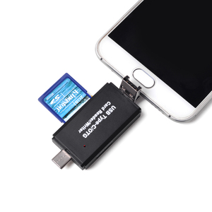 En çok satan USB 3.1 tip-c erkek USB 3.0 OTG TF SD dişi adaptör kart okuyucu - Product Image 6