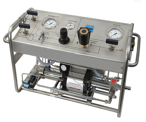 Yüksek basınçlı pnömatik azot takviye pompası gaz <span class=keywords><strong>Test</strong></span> pompası