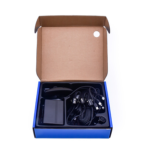4 sensores de estacionamiento Pantalla LED Sistema de radar de respaldo inverso para automóvil Sistema de sensor de estacionamiento automático - Product Image 5