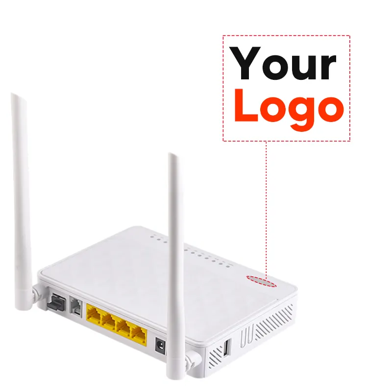 Fiber Optic Terminal Wireless 4 Ports 1Ge 3Fe Or 4Fe 4-Port Gepon Epon Onu Wifi Router