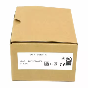 Módulo de E/S digital DVP12SE11R, 8 entradas/4 salidas de relé, expansión de PLC compacto para automatización industrial