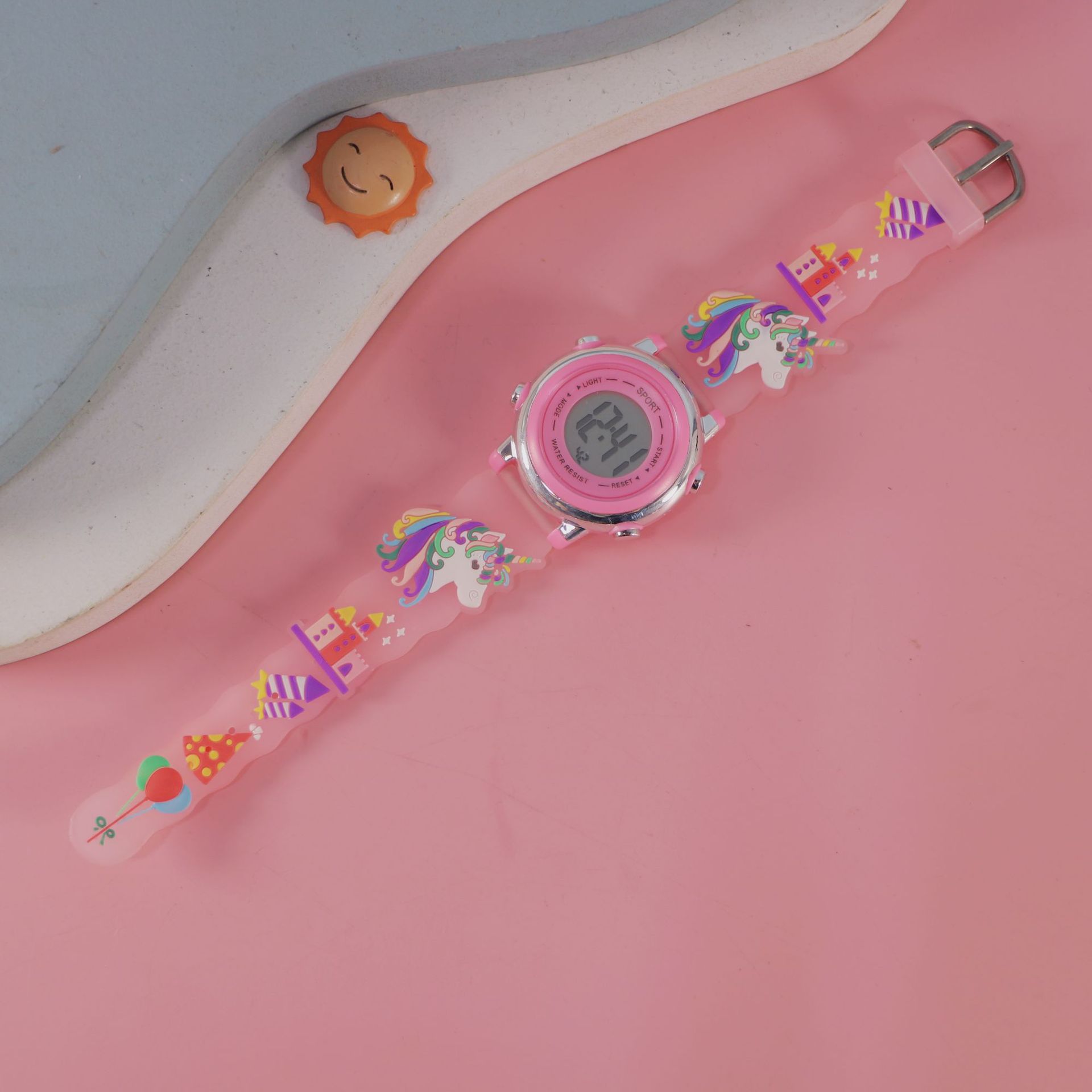 Licorne 4 rose