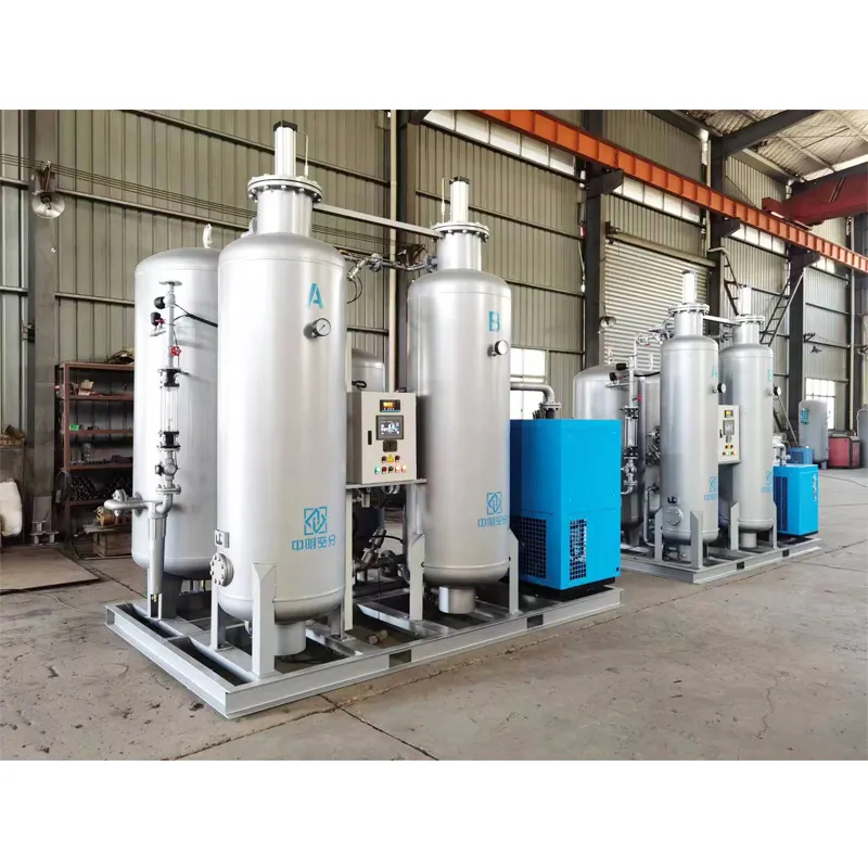 china CE ISO approved 99.999% purity small psa liquid oxygen and nitrogen production plant system