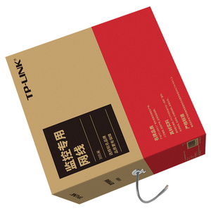 İnternet ağı ağı iletişim hattı Cat5e kablosu için TL-EC5e-100B katı İletkenler kauçuk Cat5e/305m İletişim kablosu - Product Image 5