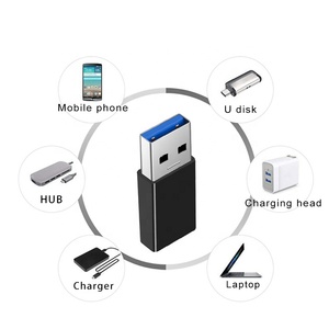 USB 3.1タイプCメスコネクタアダプタ標準充電 & データコンバータラップトップ出力タイプAC USB Cハブ - Product Image 2