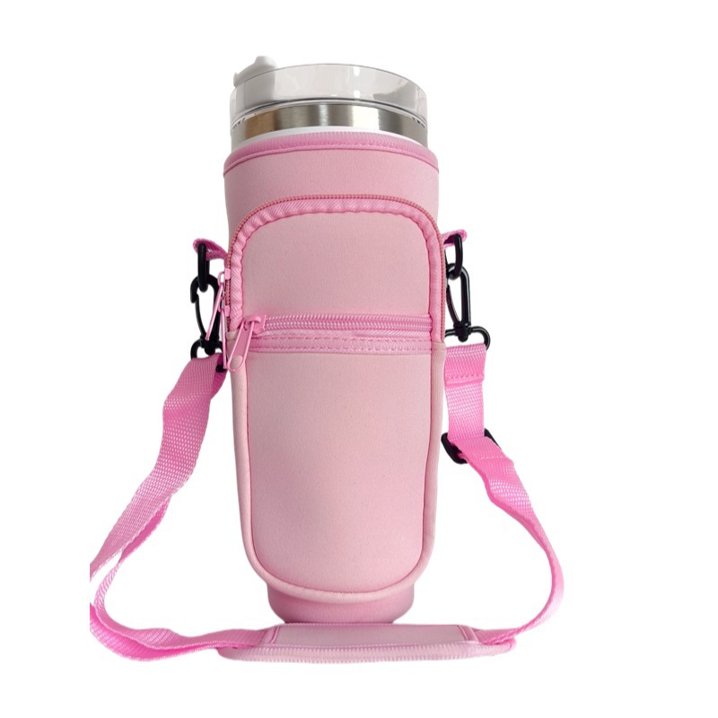 40OZ rosa con borsa