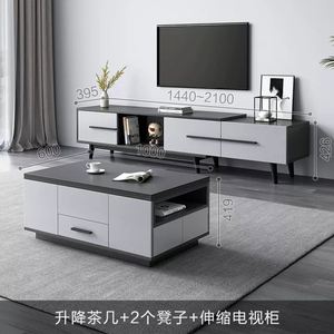 Venta al por mayor de fábrica, mesa de centro de mármol multifuncional, mesa de centro, muebles de sala de estar, diseño Simple - Product Image 5