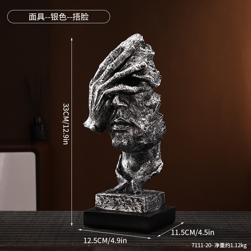 Don't look - distressed silver