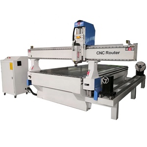 YN 1325 China gran oferta 4 ejes 3D trabajo en madera PVC MDF acrílico columna escalera patas de mesa Cnc enrutador máquina precio con gran rotativo - Product Image 4