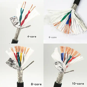 2p * 24awg y1006.04.0020 אולטרה גמיש trvsp 10 מיליון פעמים סרוו coder גמיש שידור נתונים