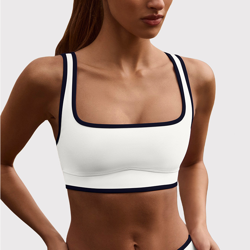Blanc - Soutien-gorge de sport