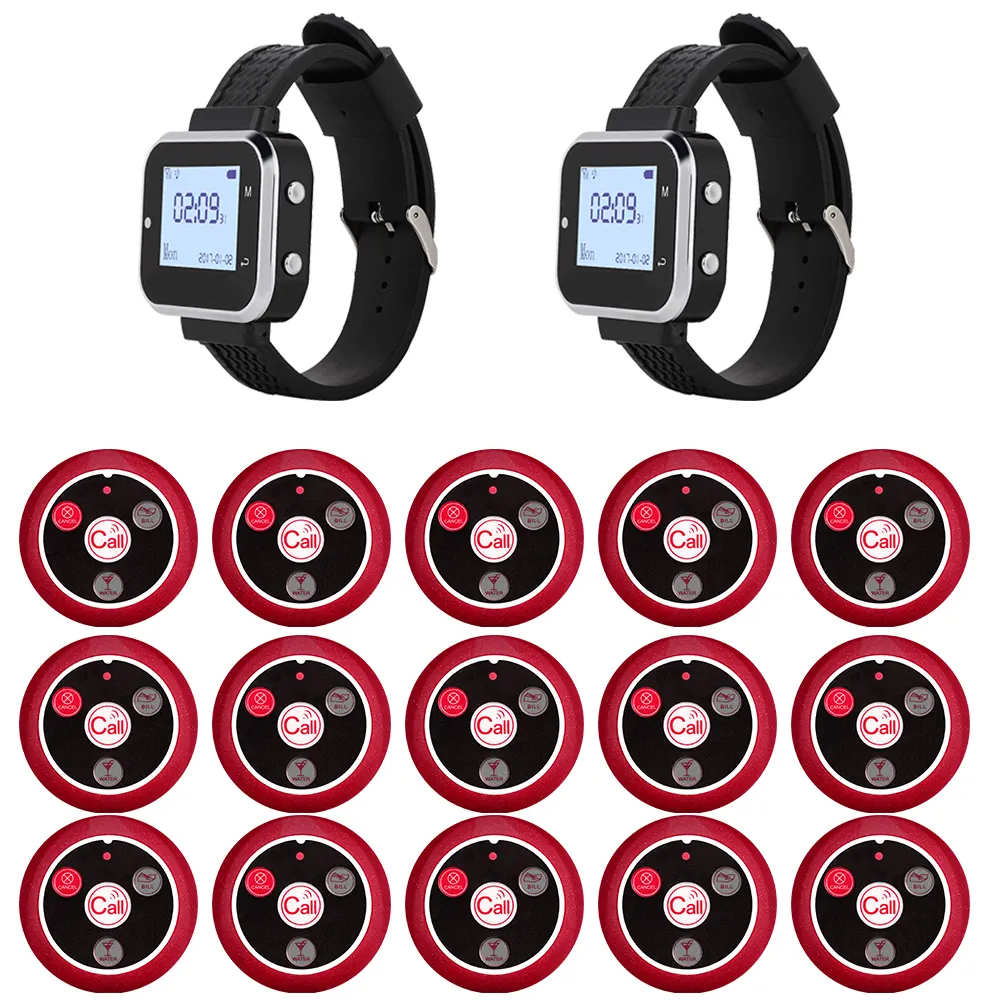 CATEL calling waiter call system watch pager for restaurant