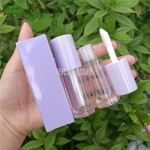 OSMO RTS 5ml 6.5ml 8ml Big Brush Short <strong>Doe</strong> Lip Gloss Wand Tubes PETG Empty Lipgloss Packaging Tubes - Product Image 3
