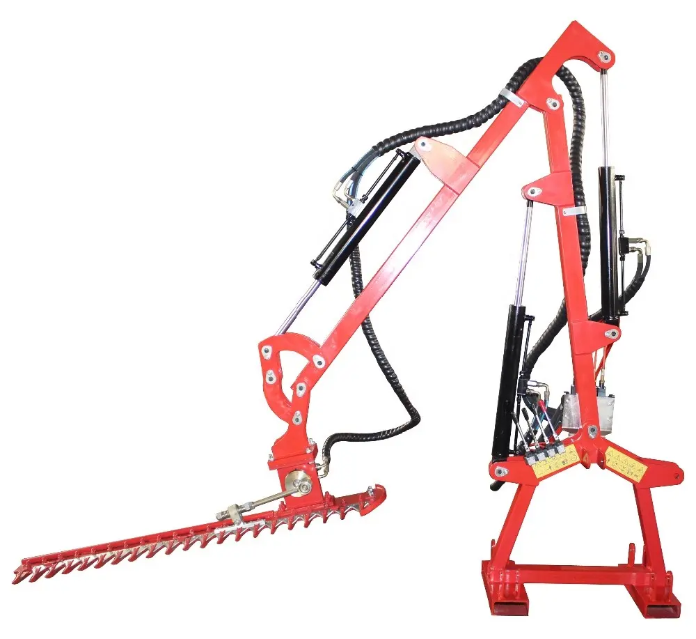 Hydraulic agriculture hedge trimmer for excavator / digger